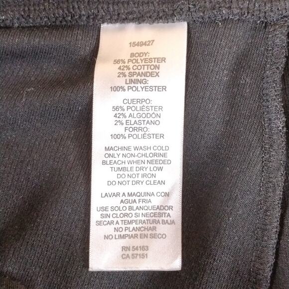 Andrew Marc New York Black Stretch Lounge Streetwear Spandex Joggers Women’s XL - Picture 5 of 11